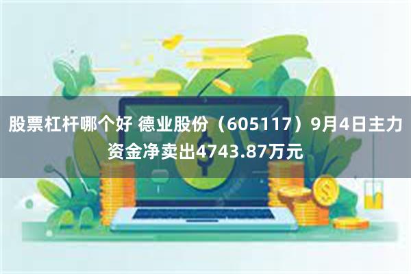 股票杠杆哪个好 德业股份（605117）9月4日主力资金净卖出4743.87万元