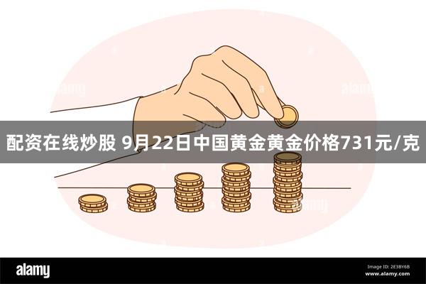 配资在线炒股 9月22日中国黄金黄金价格731元/克